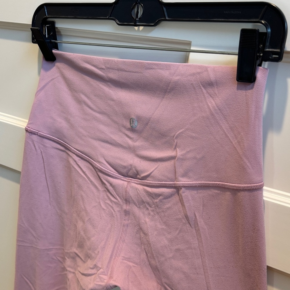 lululemon athletica Light Pink leggings